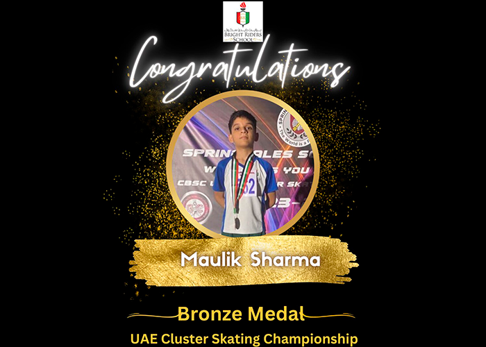 Maulik Sharma won the Bronze Medal in 500 M