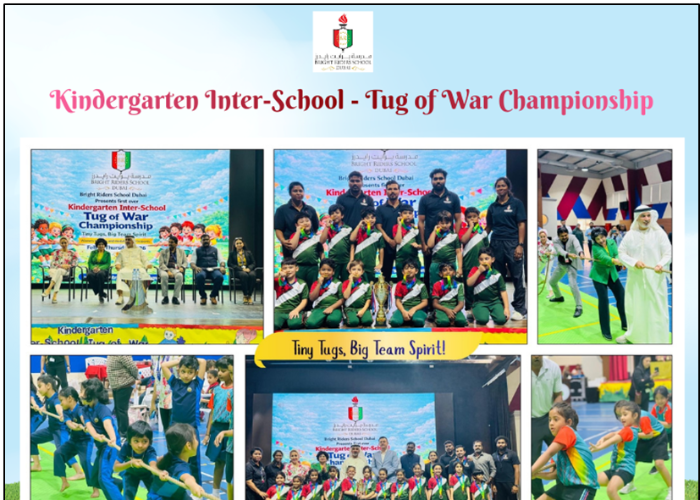 First Ever Inter-School Tug of War Championship for KG
