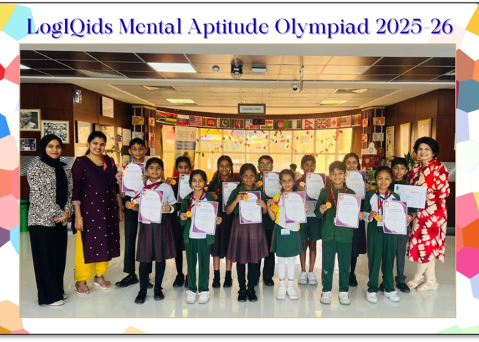 BRS applauds the achievement of LogIQids Mental Aptitude Olympiad 