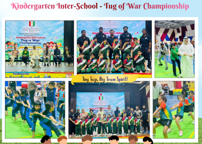 First Ever Inter-School Tug of War Championship for KG